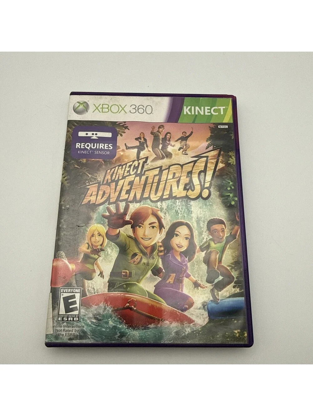 Kinect Adventures Microsoft Xbox 360 Game